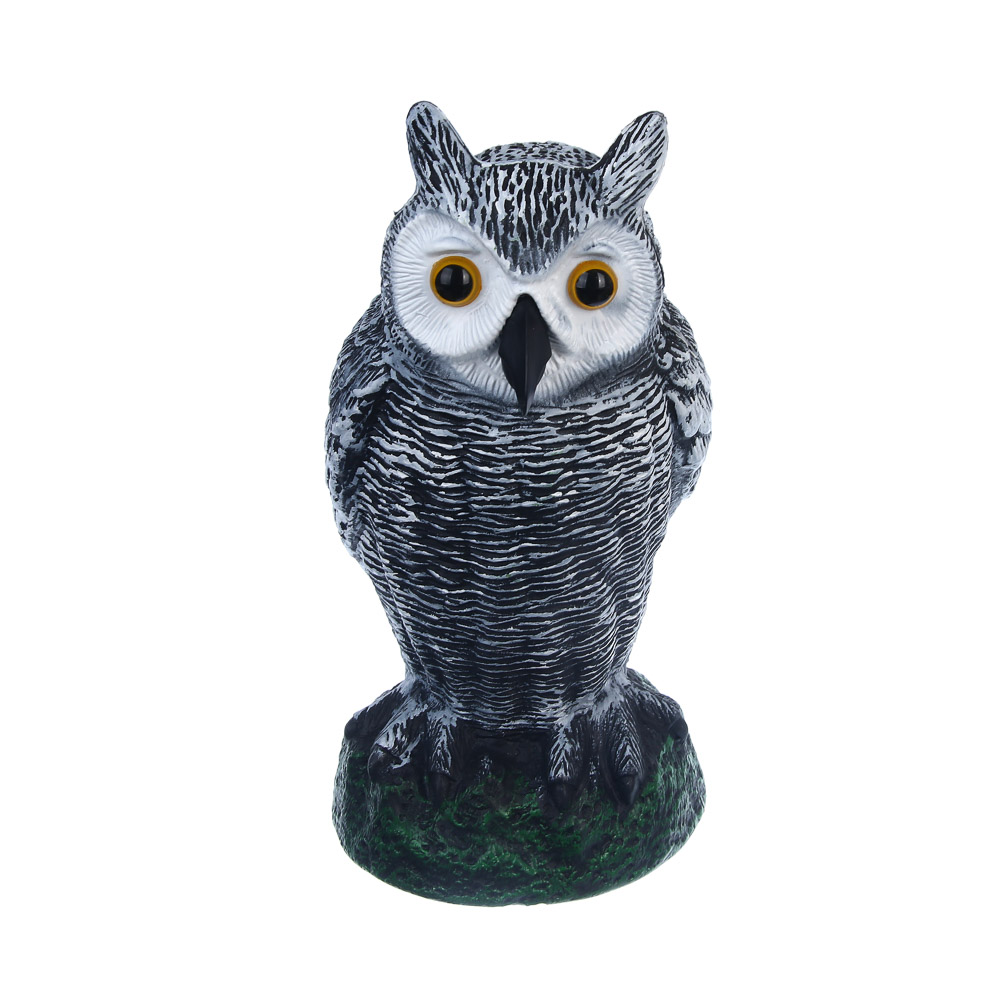 Фигура садовая "Сова" тм INBLOOM, 26x13см, HDPE, арт.№ 162-293