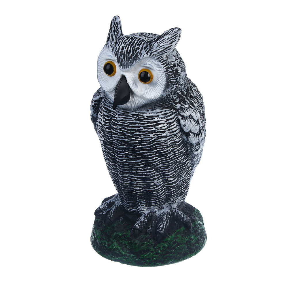 Фигура садовая "Сова" тм INBLOOM, 26x13см, HDPE, арт.№ 162-293
