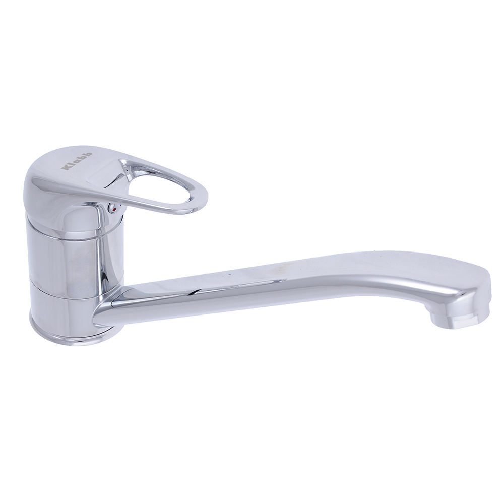 Смеситель Klabb 05 211 для кухни, керам. картридж 40 мм, хром, без подв, арт.№ 566-048