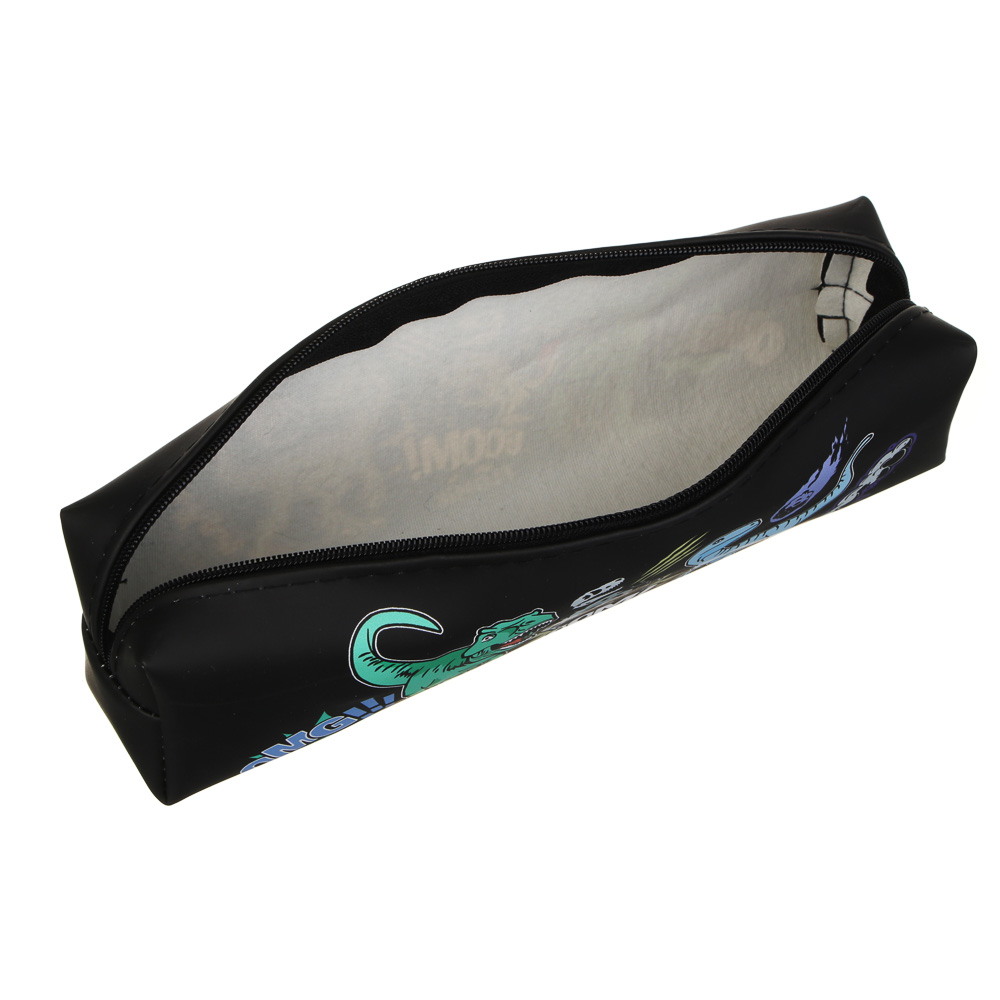 Древний Мир Пенал прямоугольный 20,5x6x4см, искусственная кожа с печатью, арт.№ 238-013