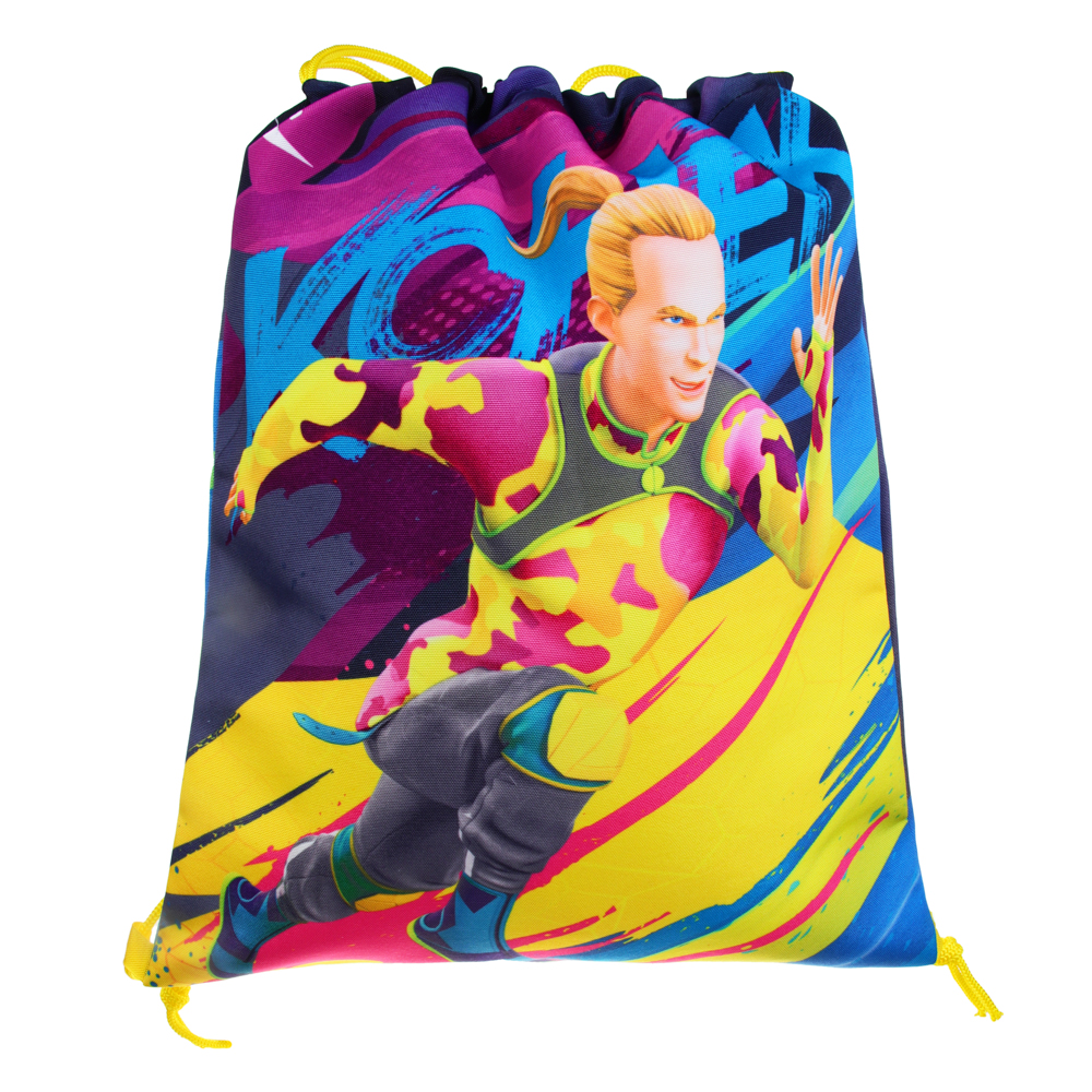 BY Русские Супергерои Мешок для обуви, 39х47см, сверхплотный п/э, 2-сторонняя печать "Конек", арт.№ 233-015