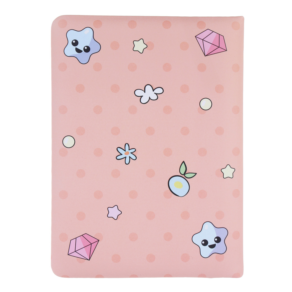 Записная книжка 96 листов 17,8х13 см "Кавай" BY Русские Супергерои, обложка-мялка, объемные элементы, арт.№ 557-081