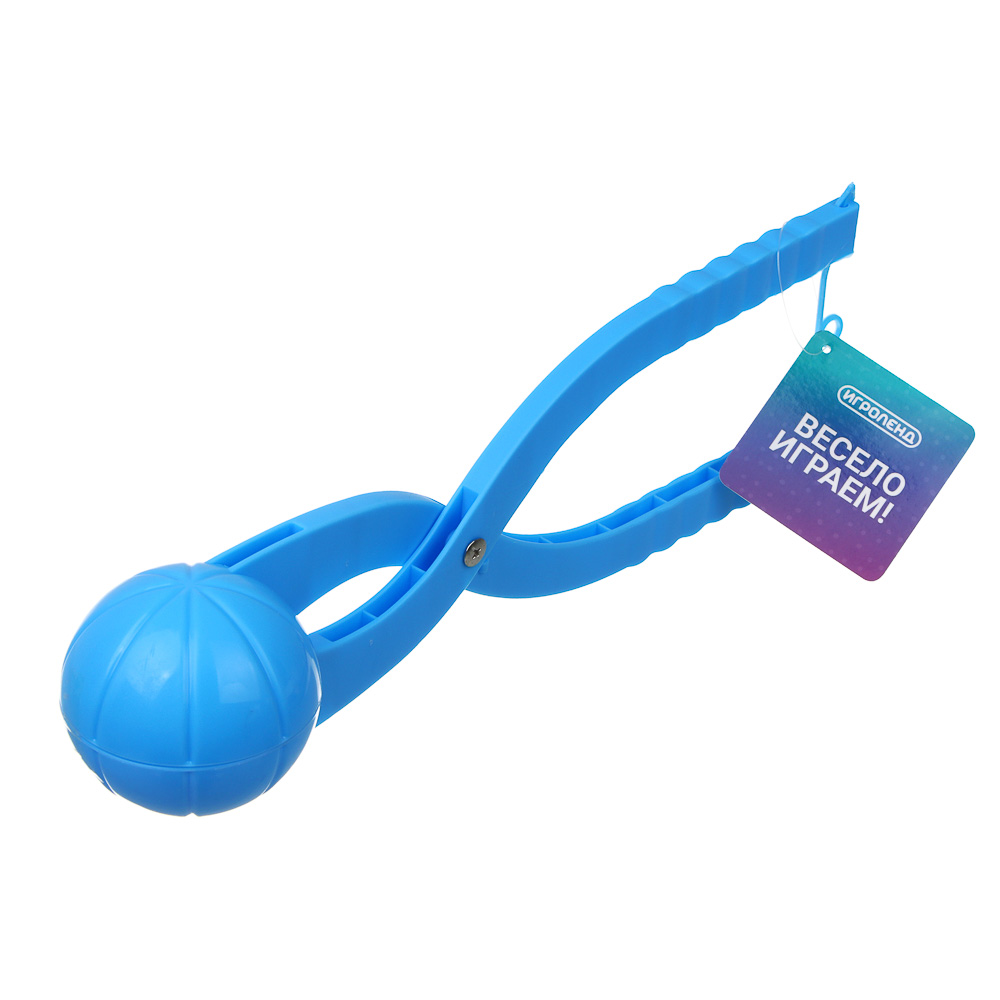 ИГРОЛЕНД Снежкостроитель, пластик, 34х11х7см, PP, 5 цветов, арт.№ 084-039