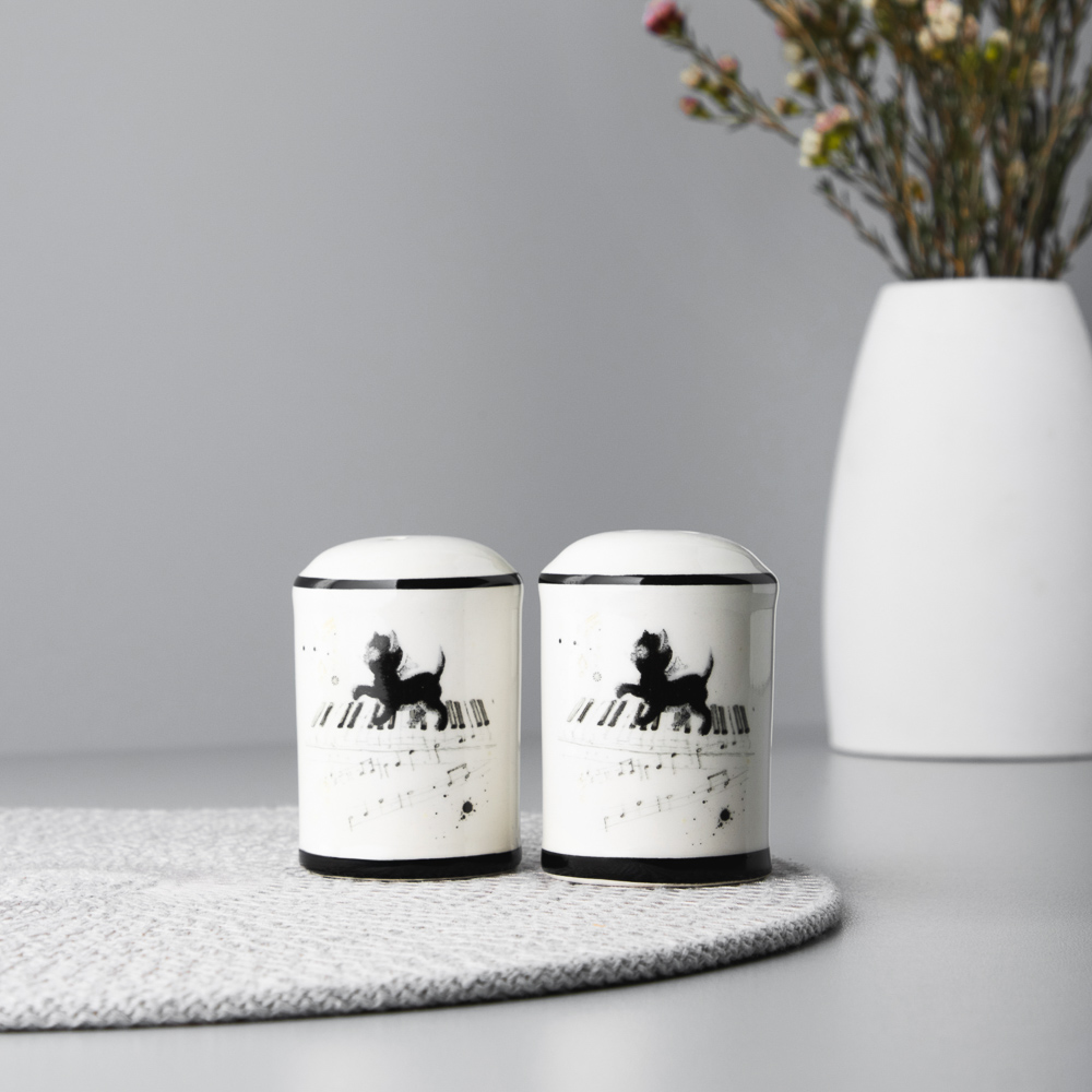 MILLIMI Котейка Набор для соли и перца, 4,5х6,5см, керамика, арт.№ 824-129