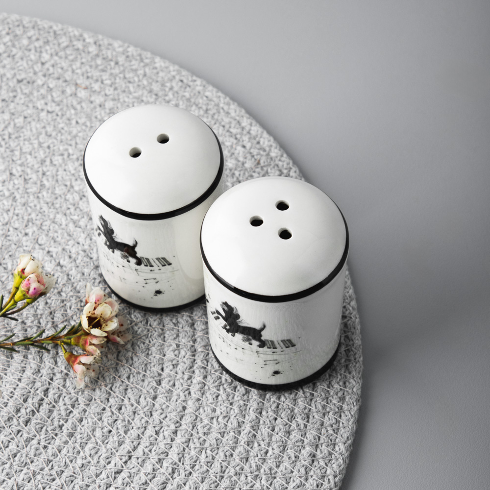 MILLIMI Котейка Набор для соли и перца, 4,5х6,5см, керамика, арт.№ 824-129