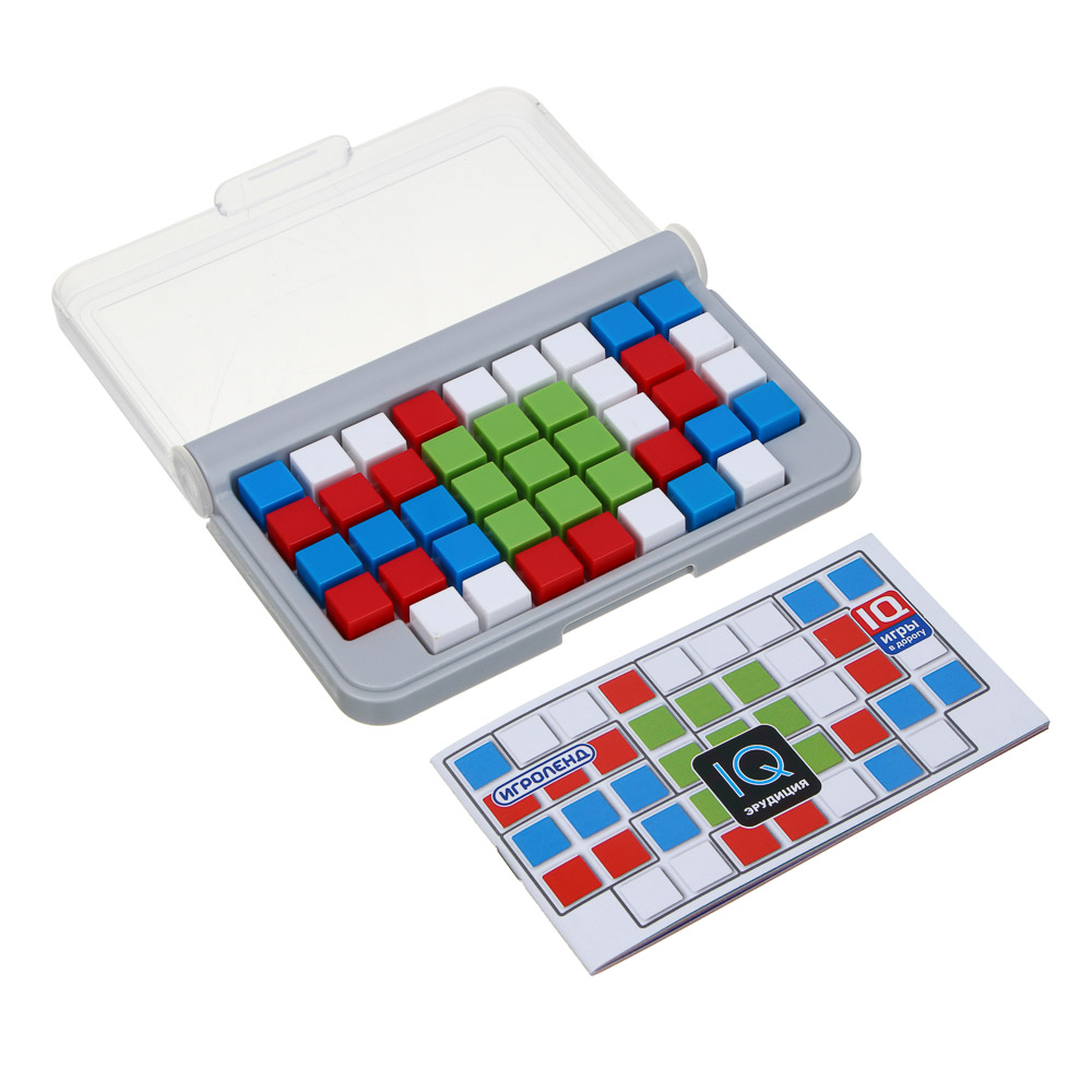 ИГРОЛЕНД Настольная игра "Эрудиция", ABS, 3 дизайна, арт.№ 896-054