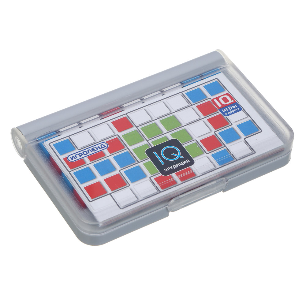 ИГРОЛЕНД Настольная игра "Эрудиция", ABS, 3 дизайна, арт.№ 896-054