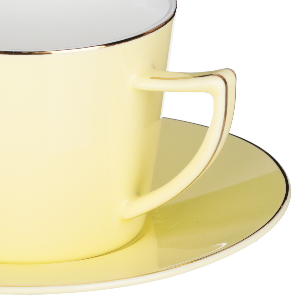 MILLIMI Радуга Набор чайный 2 пр., 250мл, 15см, костяной фарфор, 4 цвета, арт.№ 802-101