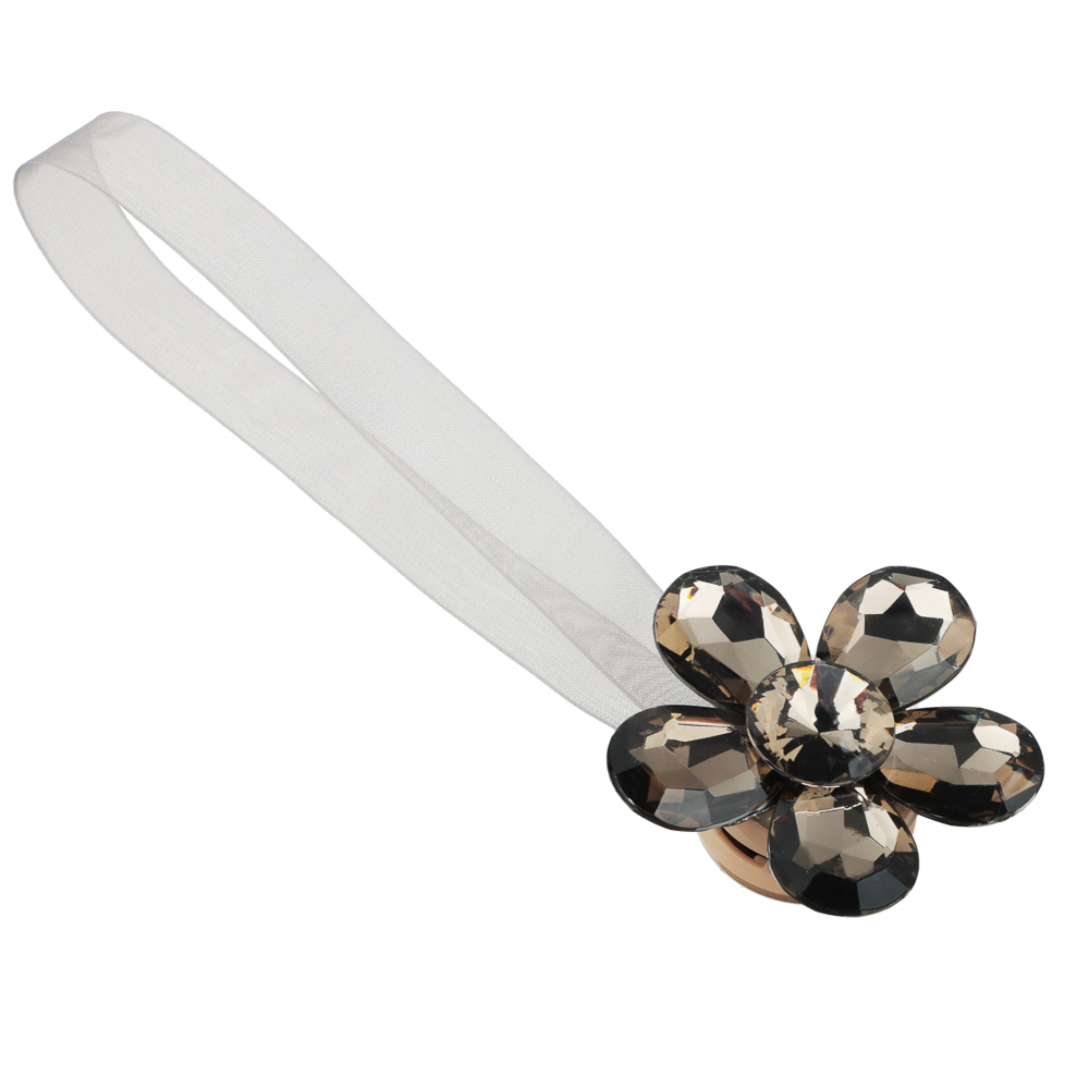 PROVANCE Подхват для штор магнитный 1-сторонний, пластик, "Цветок", d=5см, 3 цвета, арт.№ 491-432