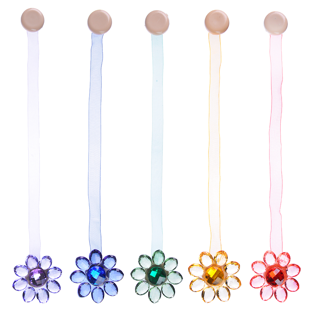 PROVANCE Подхват для штор магнитные, 2шт., пластик, "Тренд", 5 цветов, арт.№ 491-428