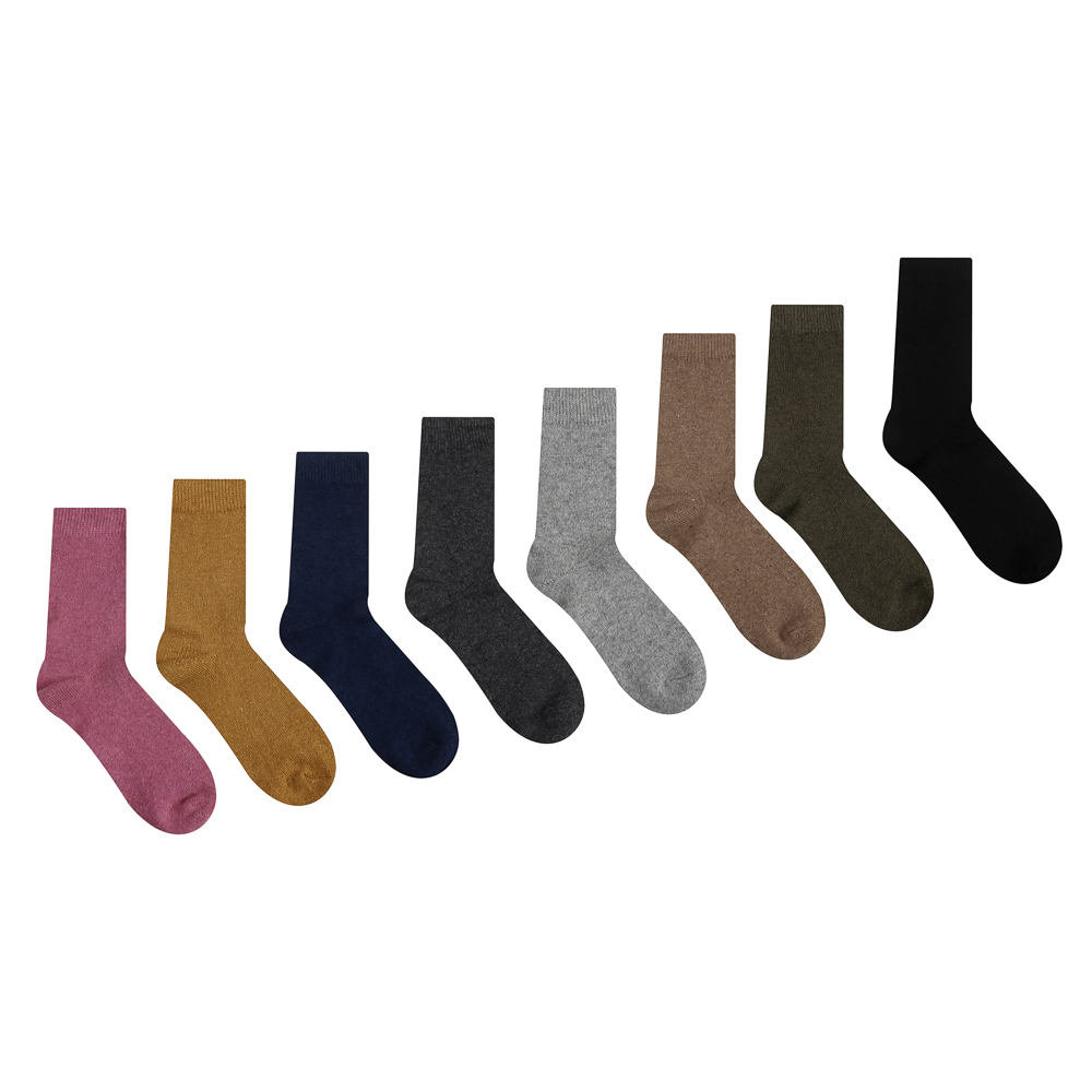 Носки женские "полушерсть" гладкие, тм RS, 65% полушерсть, 15% акрил, 10% спандекс, 10% эл, р. 36-39, арт.№ 019-511