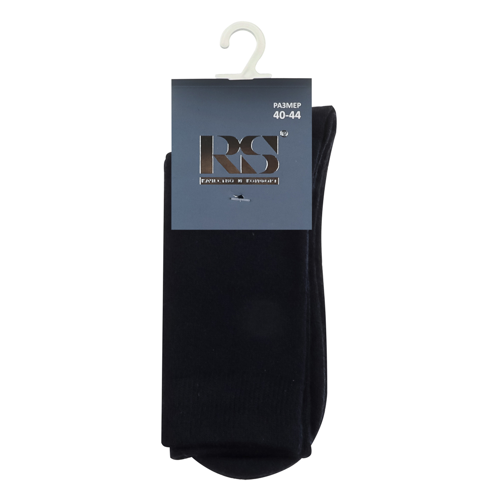 Носки мужские "полушерсть", тм RS, 65% полушерсть, 15% акрил, 10% спандекс, 10% эластан, р.40-44, арт.№ 019-512