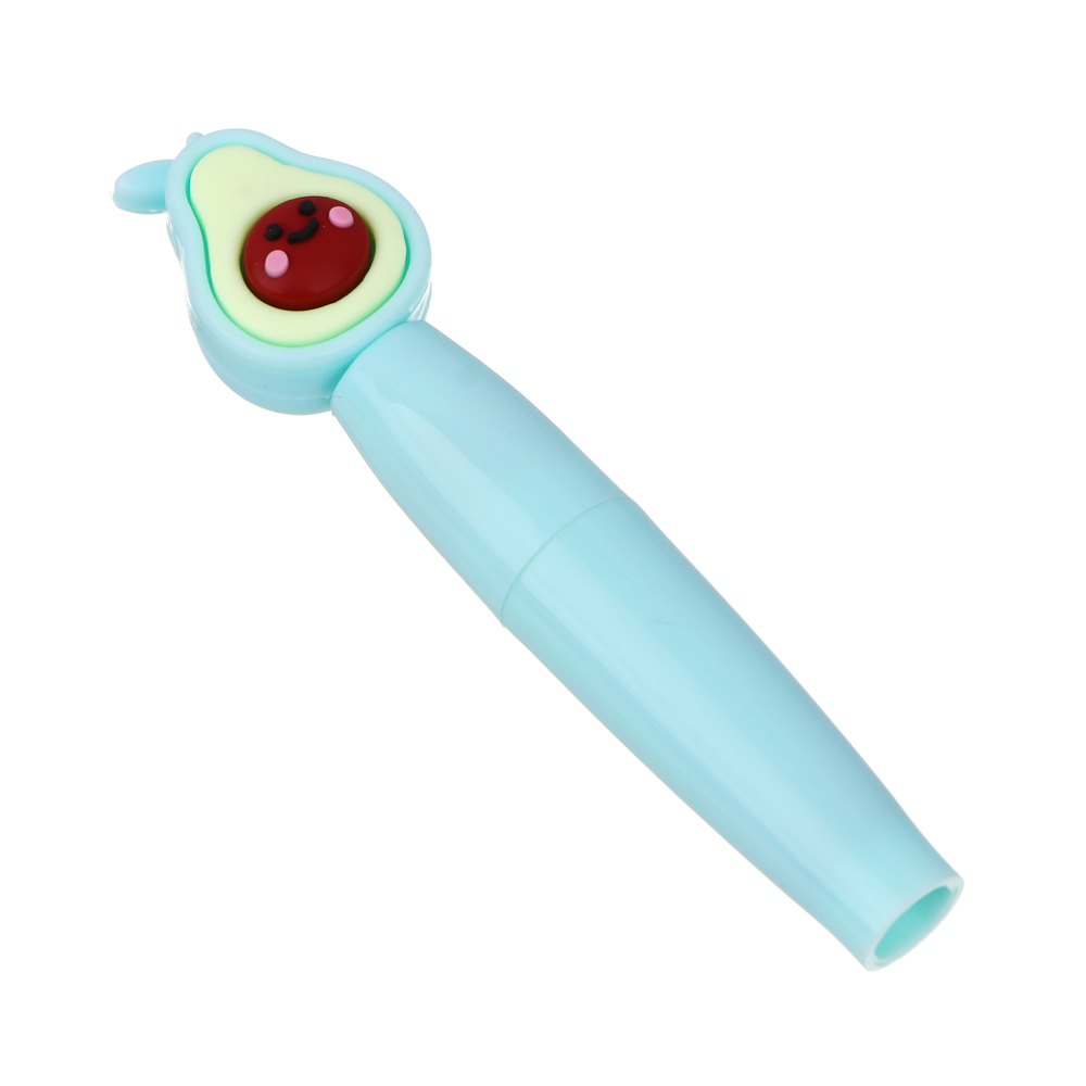 Маркер-выделитель, наконечник в форме авокадо, корпус 8,5 см, 6 дизайнов, пластик, арт.№ 613-002