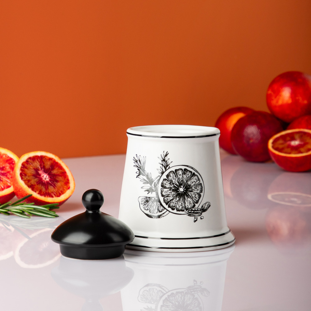 MILLIMI Китчен Сахарница, 300мл, 10х12,5см, керамика, арт.№ 824-187