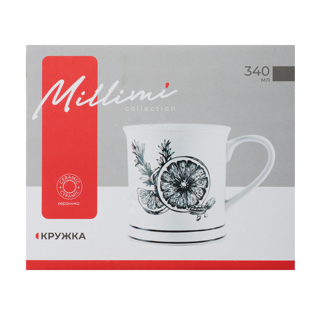 MILLIMI Китчен Кружка, 340мл, керамика, арт.№ 824-188