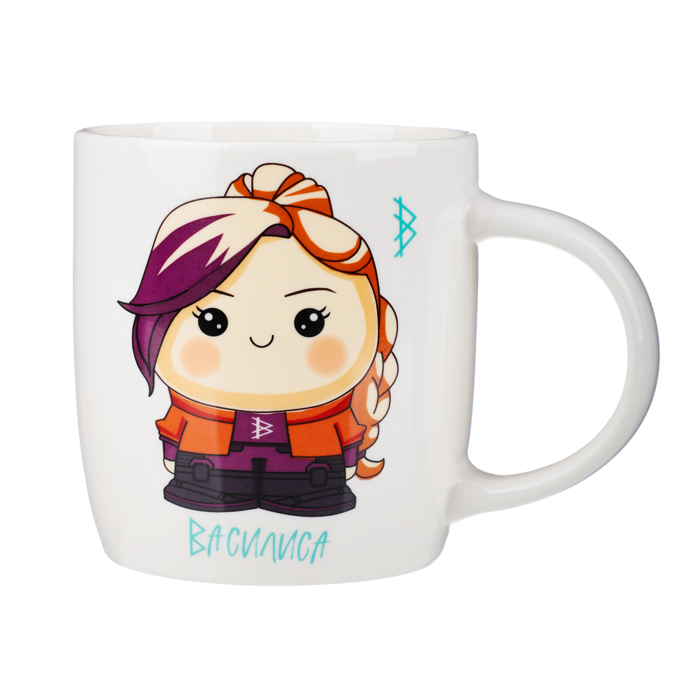 BY Русские Супергерои Василиса Кружка 360мл, фарфор, подарочная упаковка, арт.№ 806-579