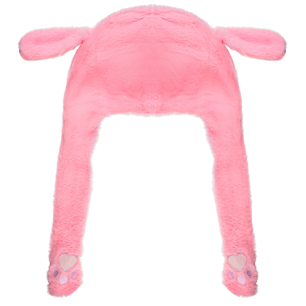 МЕШОК ПОДАРКОВ Шапка "Ушки-попрыгушки", свет, полиэстер, 60см, 10 дизайнов, арт.№ 254-283