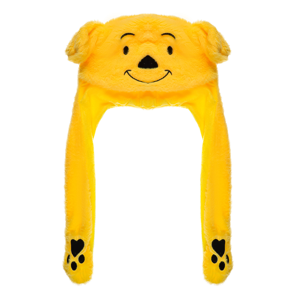 МЕШОК ПОДАРКОВ Шапка "Ушки-попрыгушки", свет, полиэстер, 60см, 10 дизайнов, арт.№ 254-283