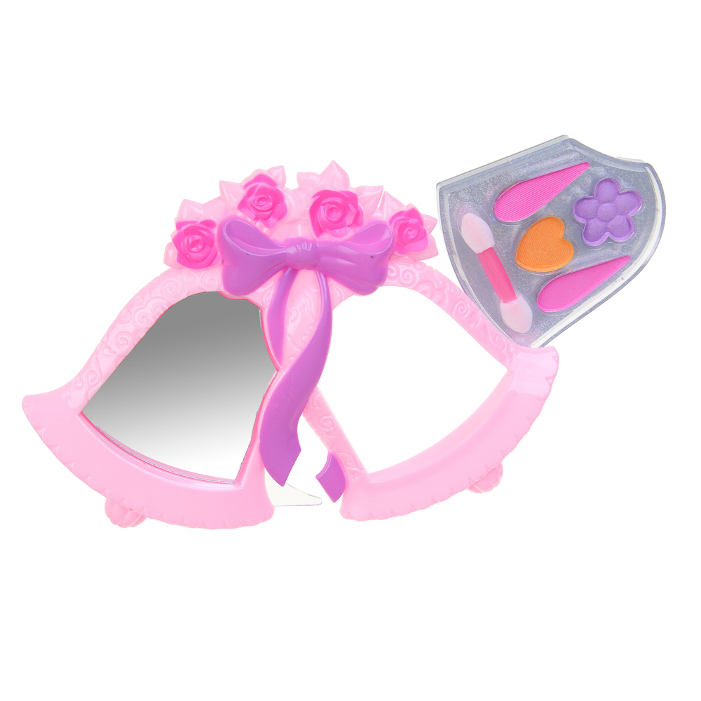 BY Русские Супергерои Набор детской косметики: тени для век, аппликатор, зеркало, #71009A, арт.№ 330-550