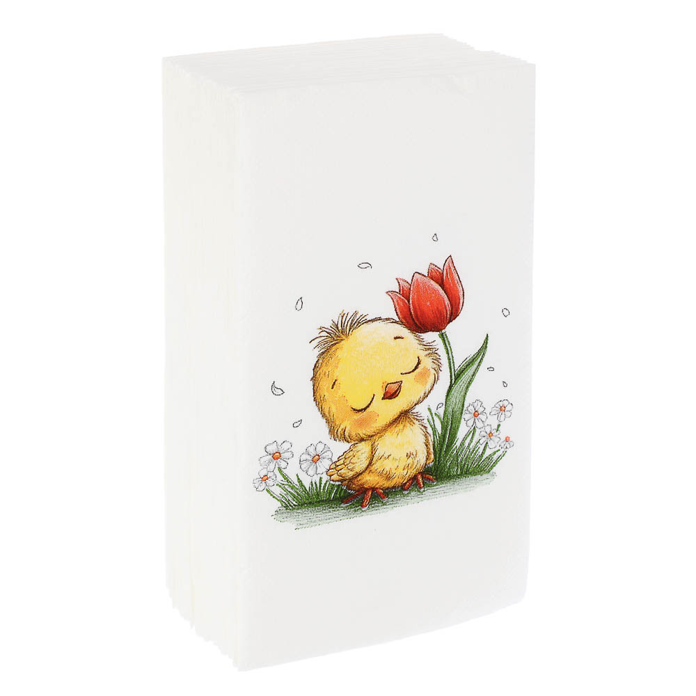 Салфетки бумажные Bouquet Пасхальный набор 1/8, 33х33см, 2сл, арт.№ 912-036