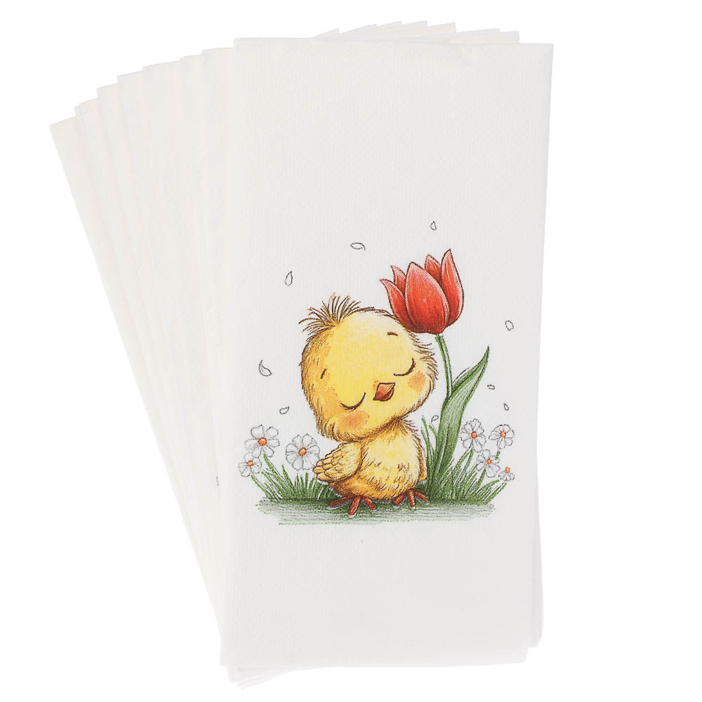 Салфетки бумажные Bouquet Пасхальный набор 1/8, 33х33см, 2сл, арт.№ 912-036