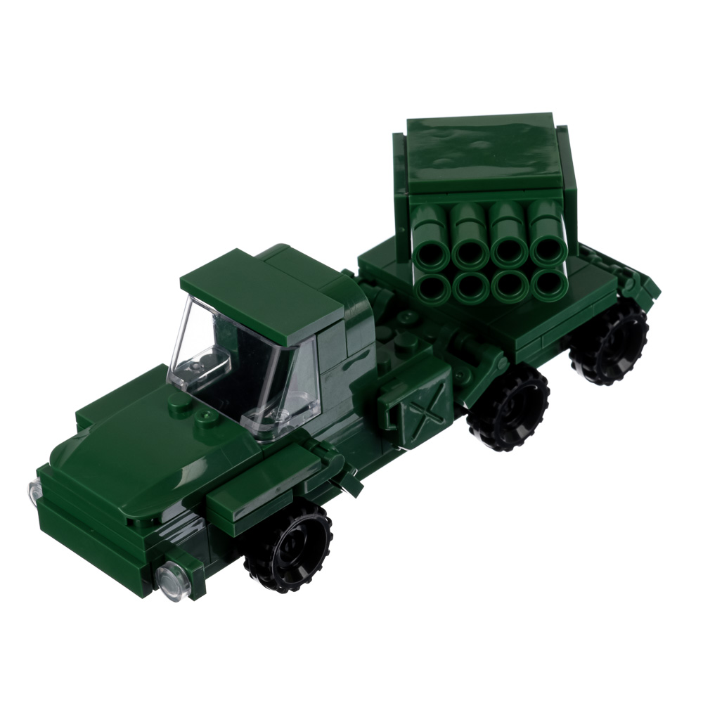 ИГРОЛЕНД Конструктор "Военная техника",83-97 дет., ABS, 15х10х5см, арт.№ 265-578