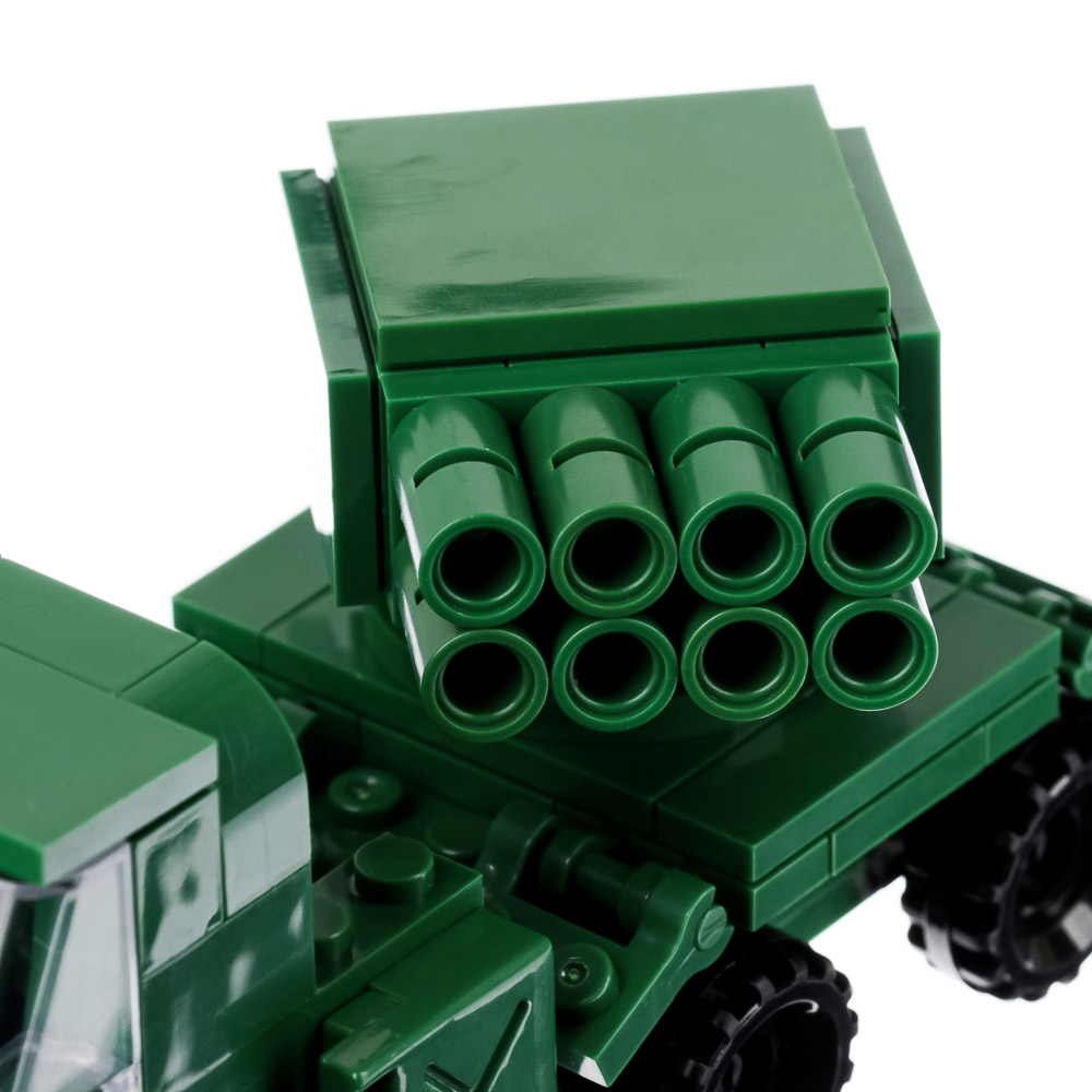 ИГРОЛЕНД Конструктор "Военная техника",83-97 дет., ABS, 15х10х5см, арт.№ 265-578