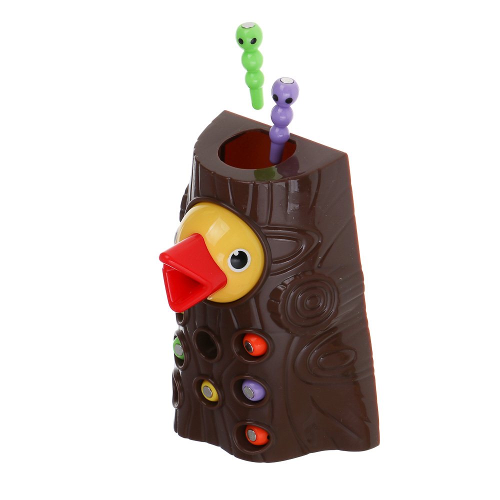 ИГРОЛЕНД Развивающая игрушка "Накорми птенца", PP, магнит, 13,4х10х10,5см, арт.№ 270-060