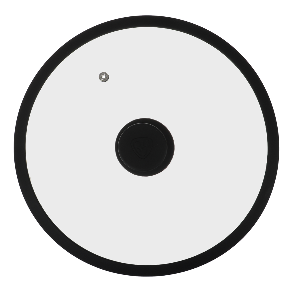 SATOSHI Крышка стекло/силикон с ручкой, 28см, арт.№ 848-069