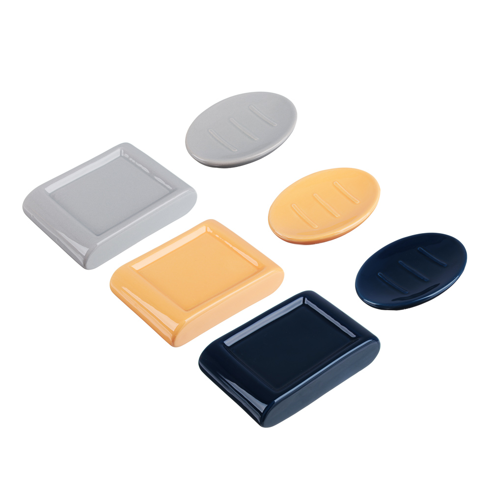 VETTA Мыльница, "Конфетка", керамика, 6 диз/цв, арт.№ 463-923