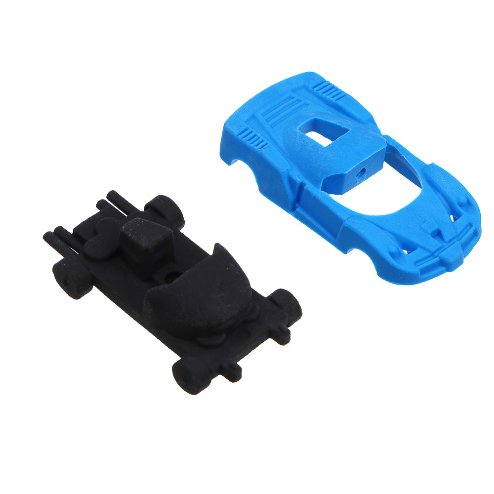 Ластик фигурный в форме машинки, 5,3х2,7х1,1см, ТПР, 4 цвета, арт.№ 607-075