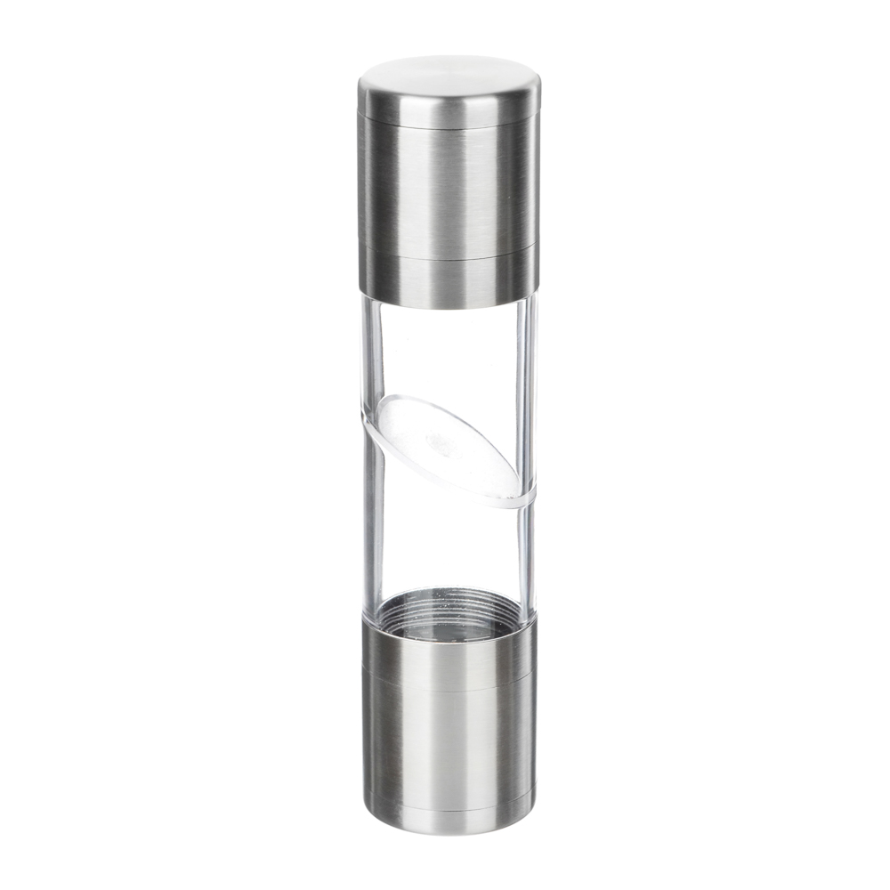 SATOSHI Мельница для специй, 2 в 1, два независимых механизма, 22см, сталь/акрил, арт.№ 827-088
