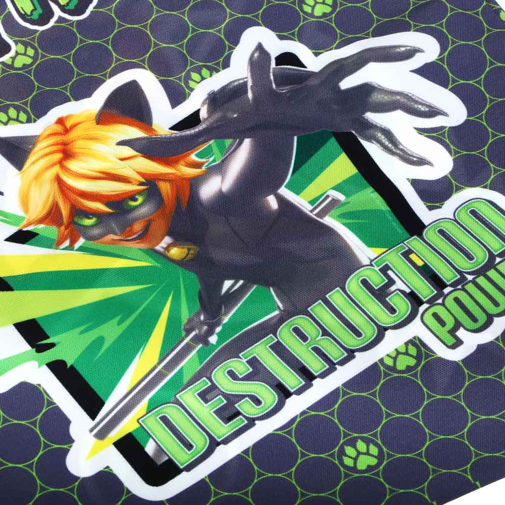 Супер-Кот Мешок для обуви ПРЕМИУМ, 47х39см, плотный материал, 2-стор.печать, толстая веревка, "Кор", арт.№ 811-009