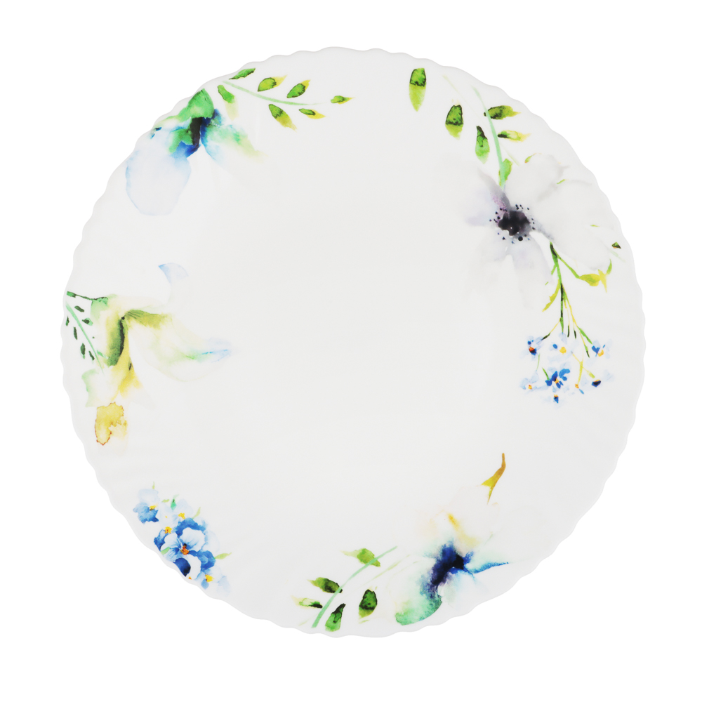 MILLIMI Шабер Тарелка подстановочная, опаловое стекло, 24см, арт.№ 818-870