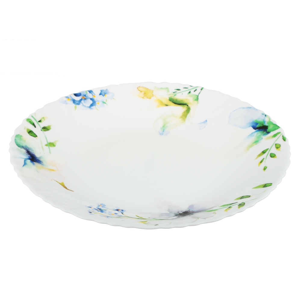 MILLIMI Шабер Тарелка подстановочная, опаловое стекло, 24см, арт.№ 818-870