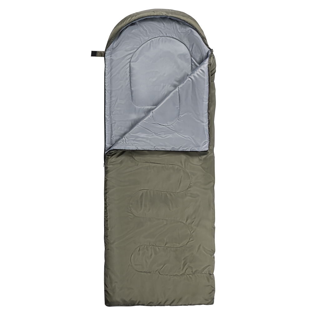 Спальник с капюшоном Экстрим тм РУССО ТУРИСТО, 210х75см, полиэстер 170T, 1300гр., 350г/м2, -10С, арт.№ 122-048