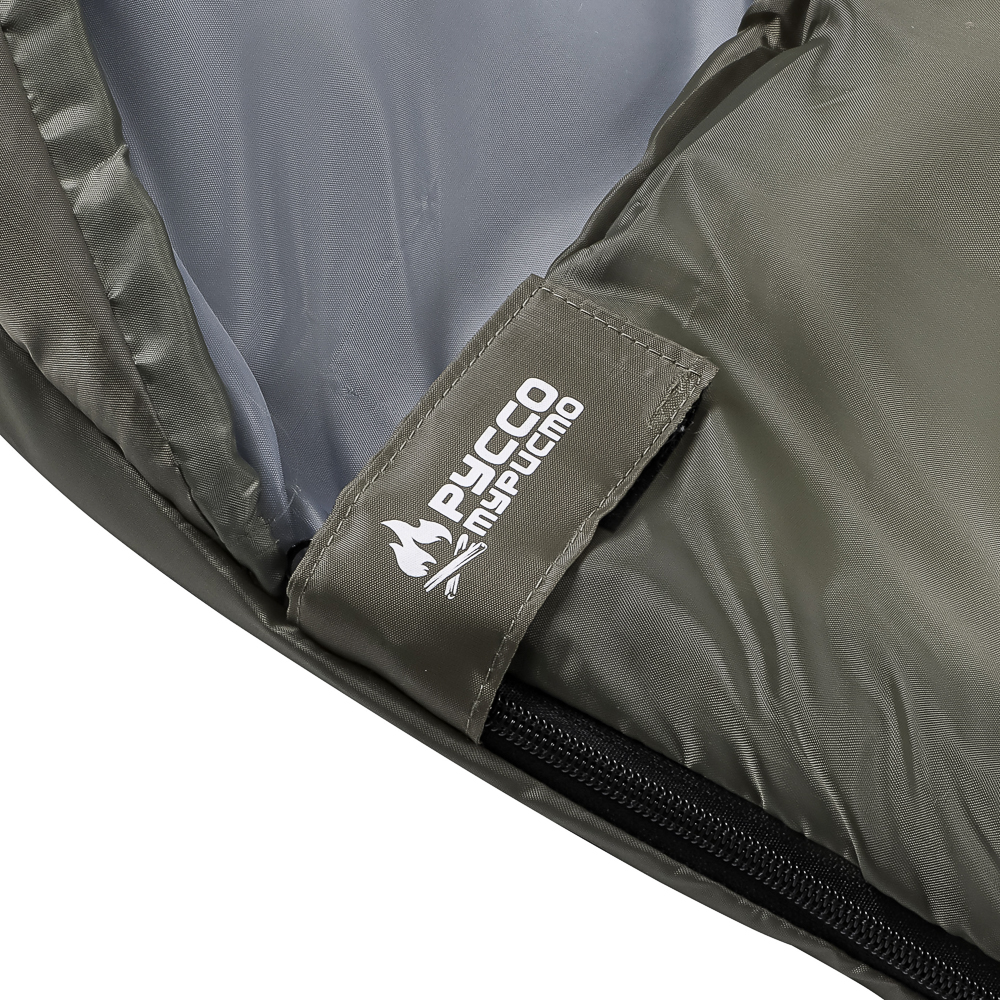 Спальник с капюшоном Экстрим тм РУССО ТУРИСТО, 210х75см, полиэстер 170T, 1300гр., 350г/м2, -10С, арт.№ 122-048