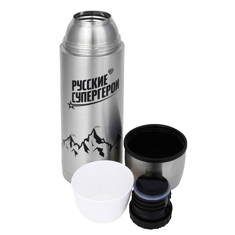 ЕРМАК Термос 1000мл, нерж.сталь, арт.№ 123-037