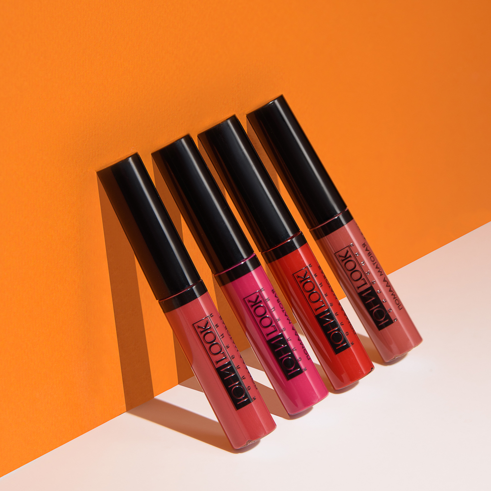 ЮНИLOOK Помада матовая комфортная 4,5мл, 4 тона, КП-21, арт.№ 330-419