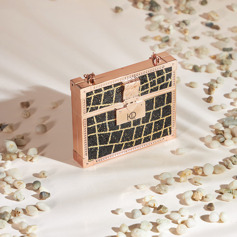 ЮНИLOOK Розовое Золото Палетка теней 12 шт, 14 г, ПР-21, арт.№ 330-438