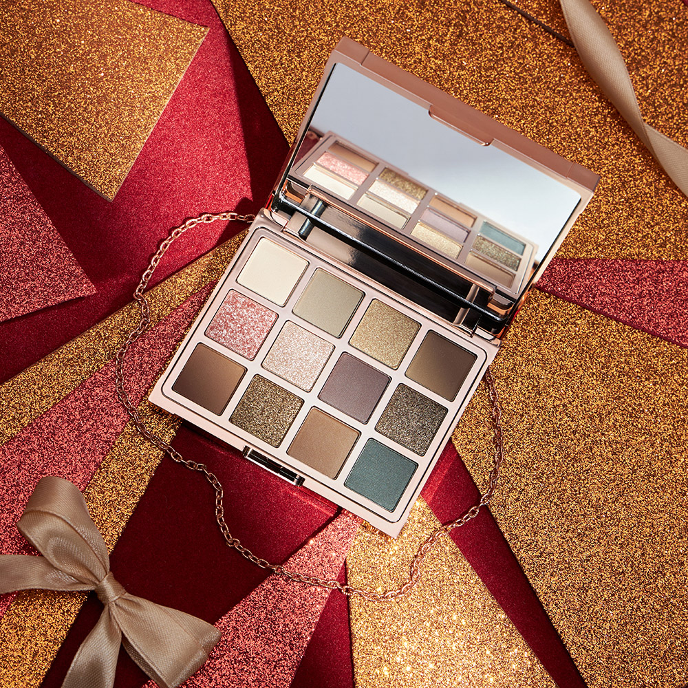 ЮНИLOOK Розовое Золото Палетка теней 12 шт, 14 г, ПР-21, арт.№ 330-438