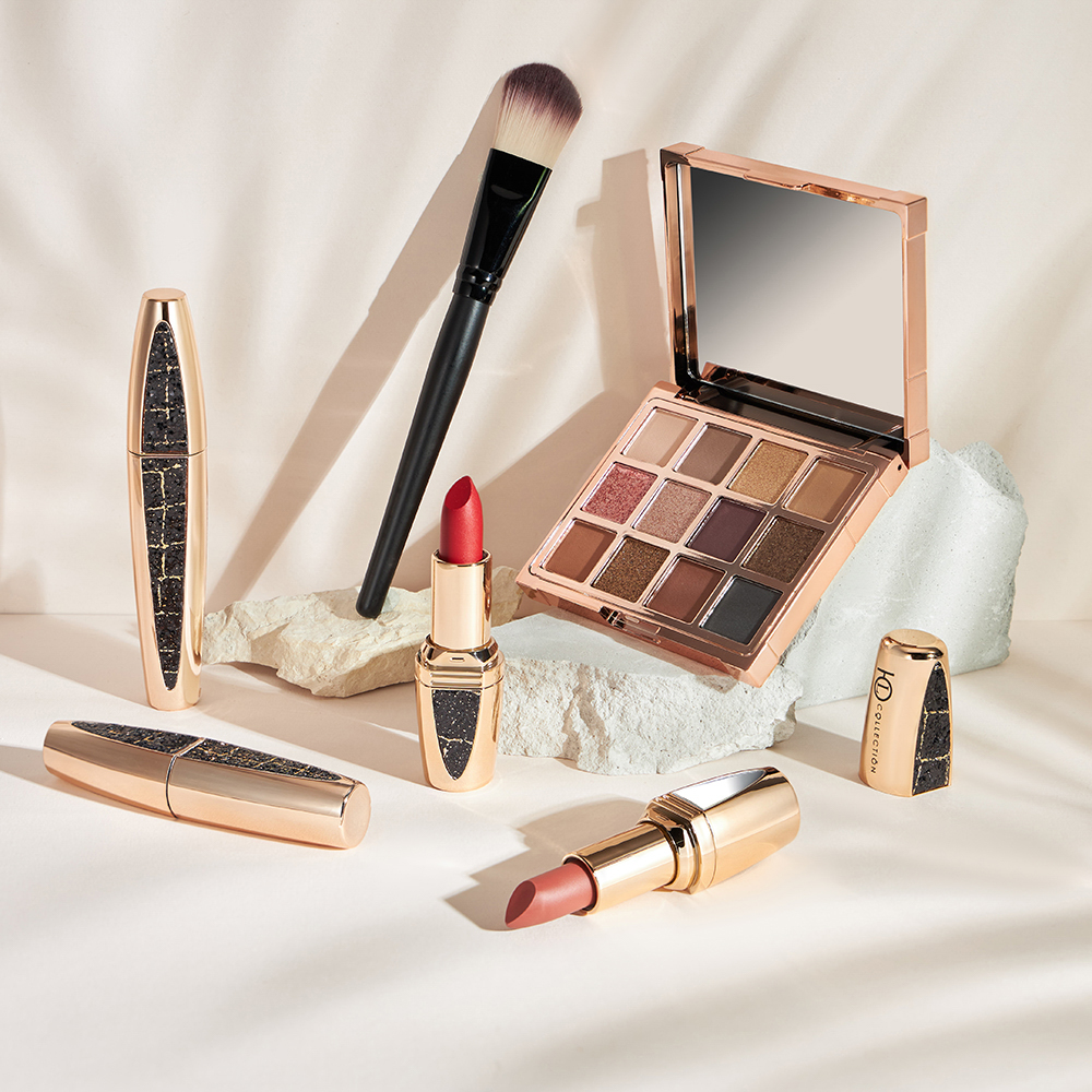 ЮНИLOOK Розовое Золото Палетка теней 12 шт, 14 г, ПР-21, арт.№ 330-438