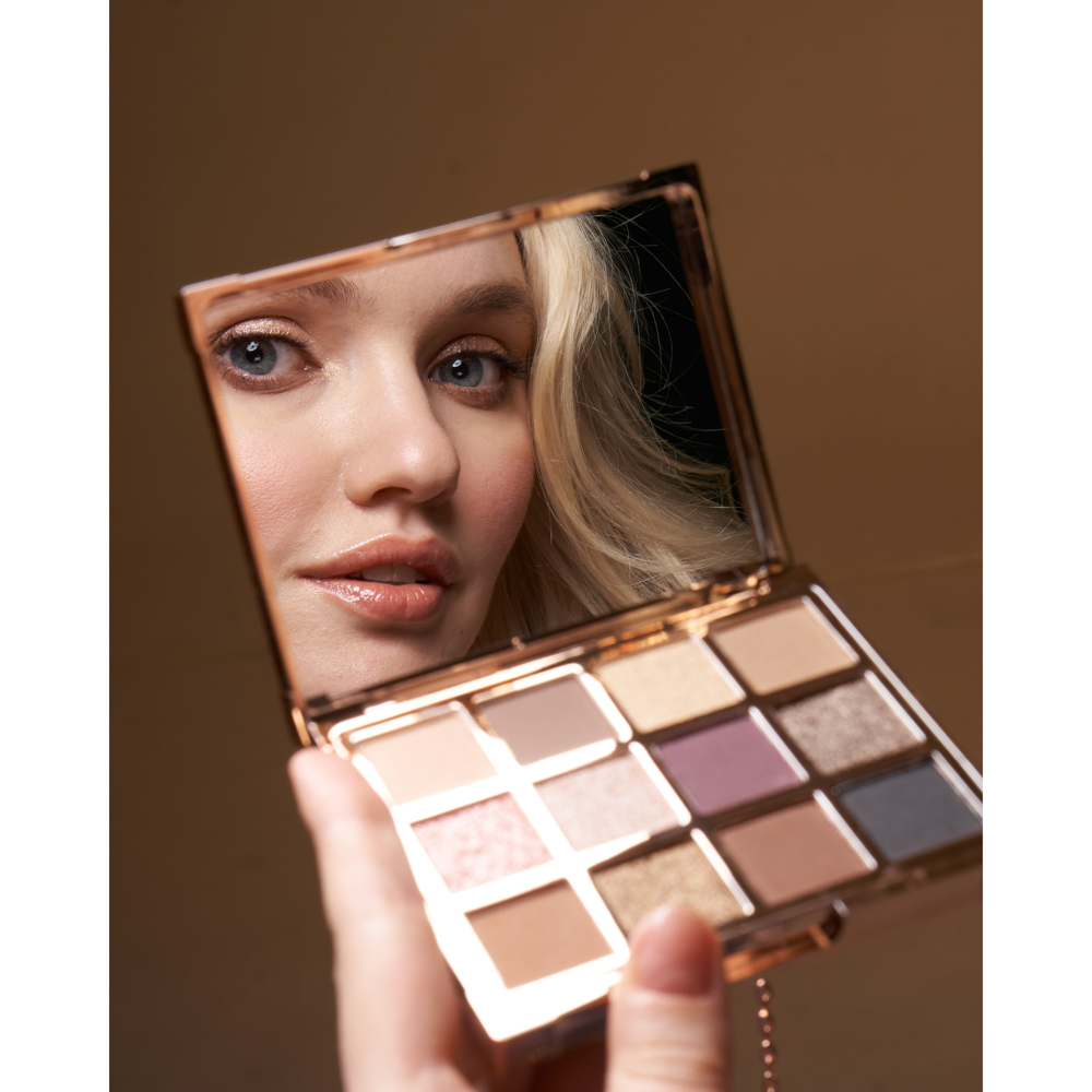 ЮНИLOOK Розовое Золото Палетка теней 12 шт, 14 г, ПР-21, арт.№ 330-438