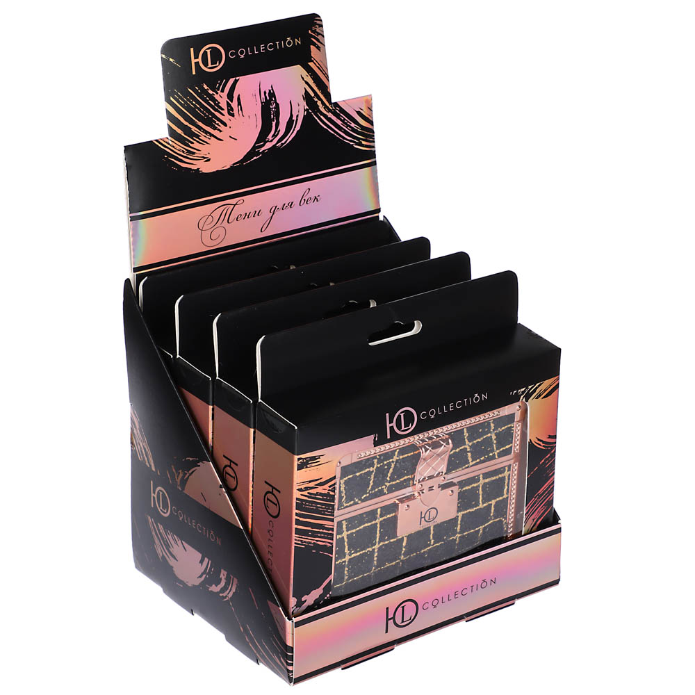 ЮНИLOOK Розовое Золото Палетка теней 12 шт, 14 г, ПР-21, арт.№ 330-438