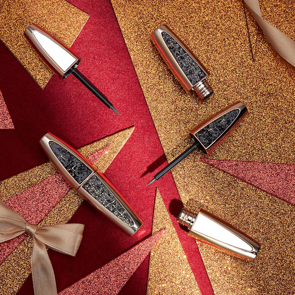 ЮНИLOOK Розовое Золото Подводка для глаз жидкая, 6 мл, черная, ПР-21, арт.№ 330-436