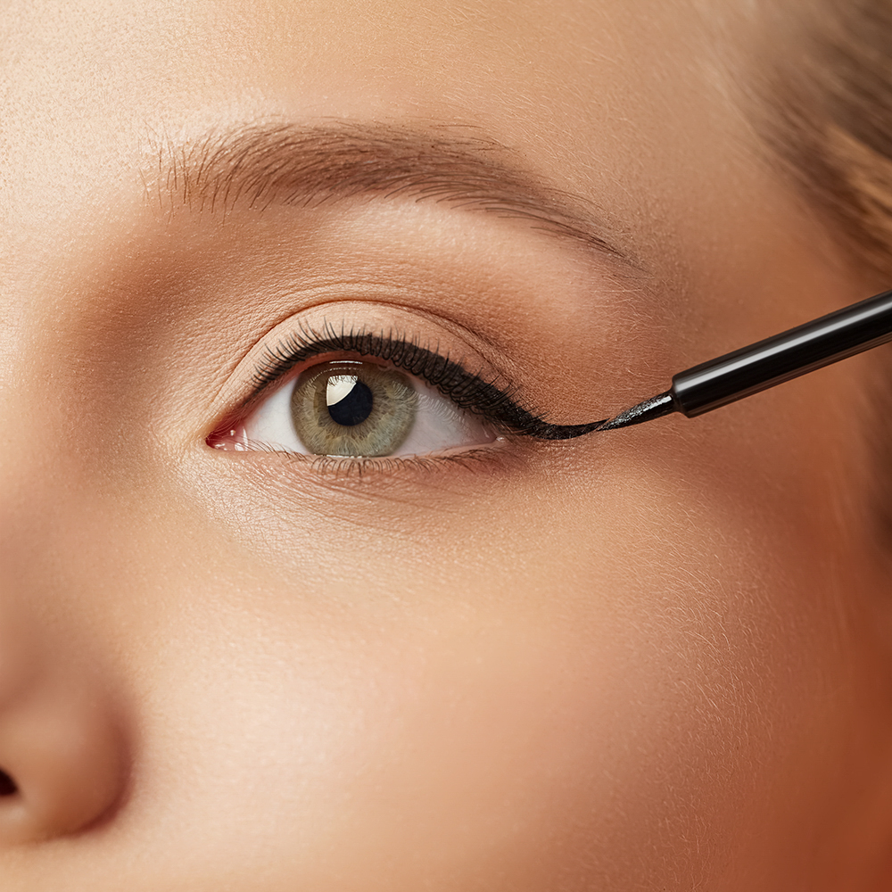 ЮНИLOOK Розовое Золото Подводка для глаз жидкая, 6 мл, черная, ПР-21, арт.№ 330-436