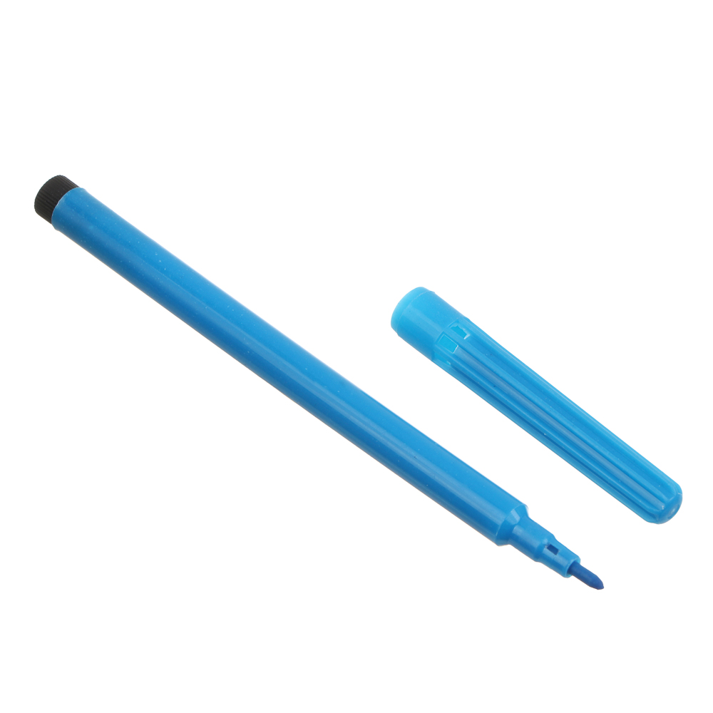 Фломастеры 12цв. ClipStudio с цветным колпачком, пластик, в ПВХ пенале, арт.№ 256-232