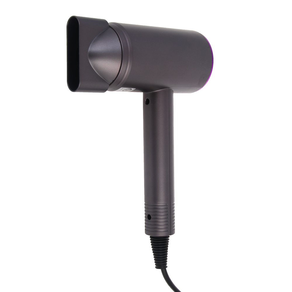 LEBEN Фен для волос, 1200 Вт, 2 скорости, серый, концентратор, арт.№ 259-229