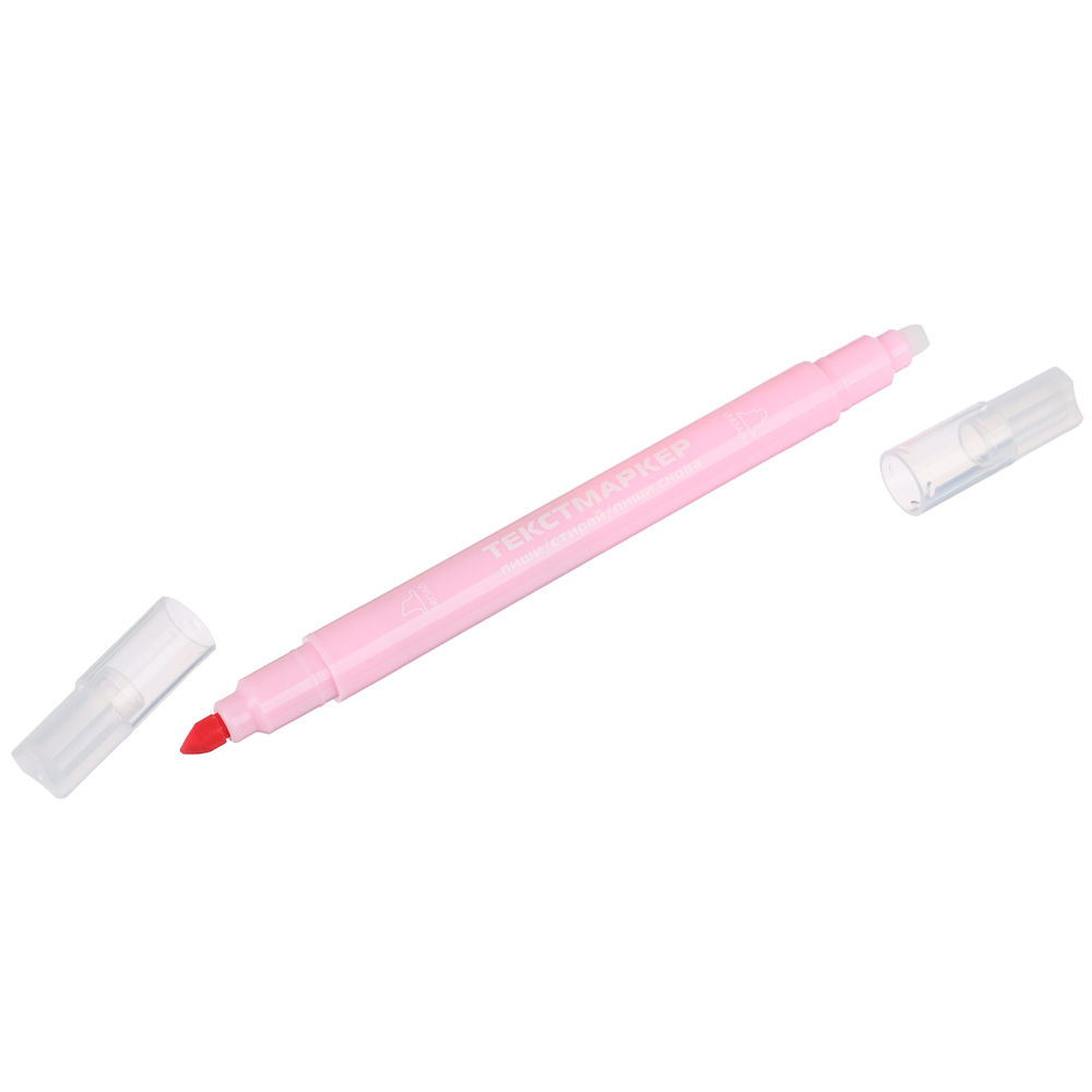 Набор маркеров-выделителей ClipStudio "Пиши-стирай", круглый корпус, линия 3мм, 3 цв, ПВХ коробка, арт.№ 613-027