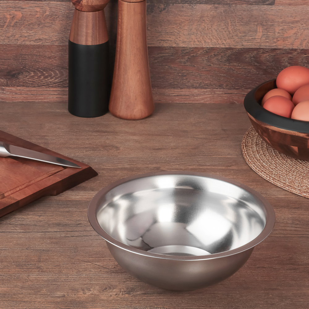 VETTA Миска глубокая 20см, 1000 мл, нерж. сталь, арт.№ 831-281